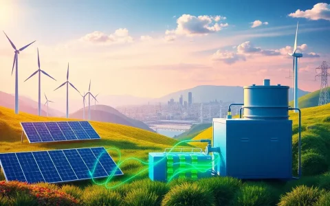 How does energy storage help in reducing energy waste from renewable sources