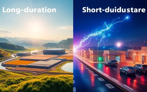 How does long-duration energy storage differ from short-duration storage