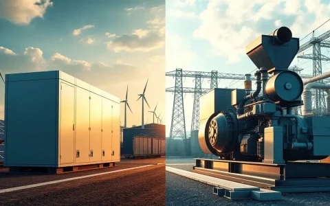 How do utility-scale energy storage systems compare to traditional generators in terms of start-up time