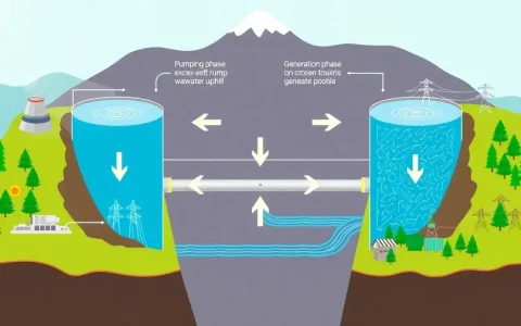How do pumped-storage hydroelectricity systems work