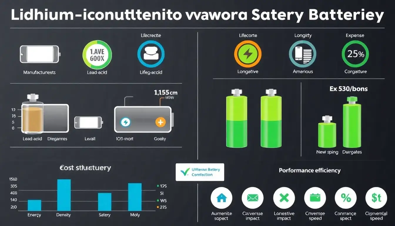 How do the costs of lithium-ion batteries compare to other battery technologies