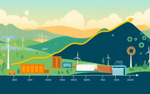 What are the projected cost trends for utility-scale energy storage over the next decade