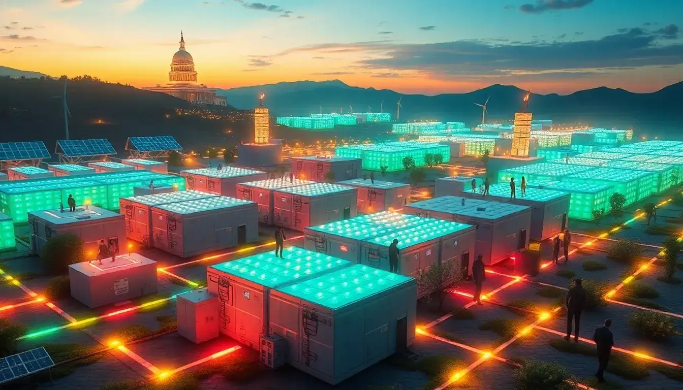 How does the Inflation Reduction Act influence the growth of energy storage