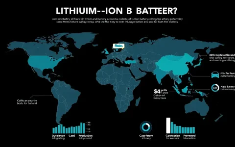 How do the costs of lithium-ion batteries differ between different regions or countries