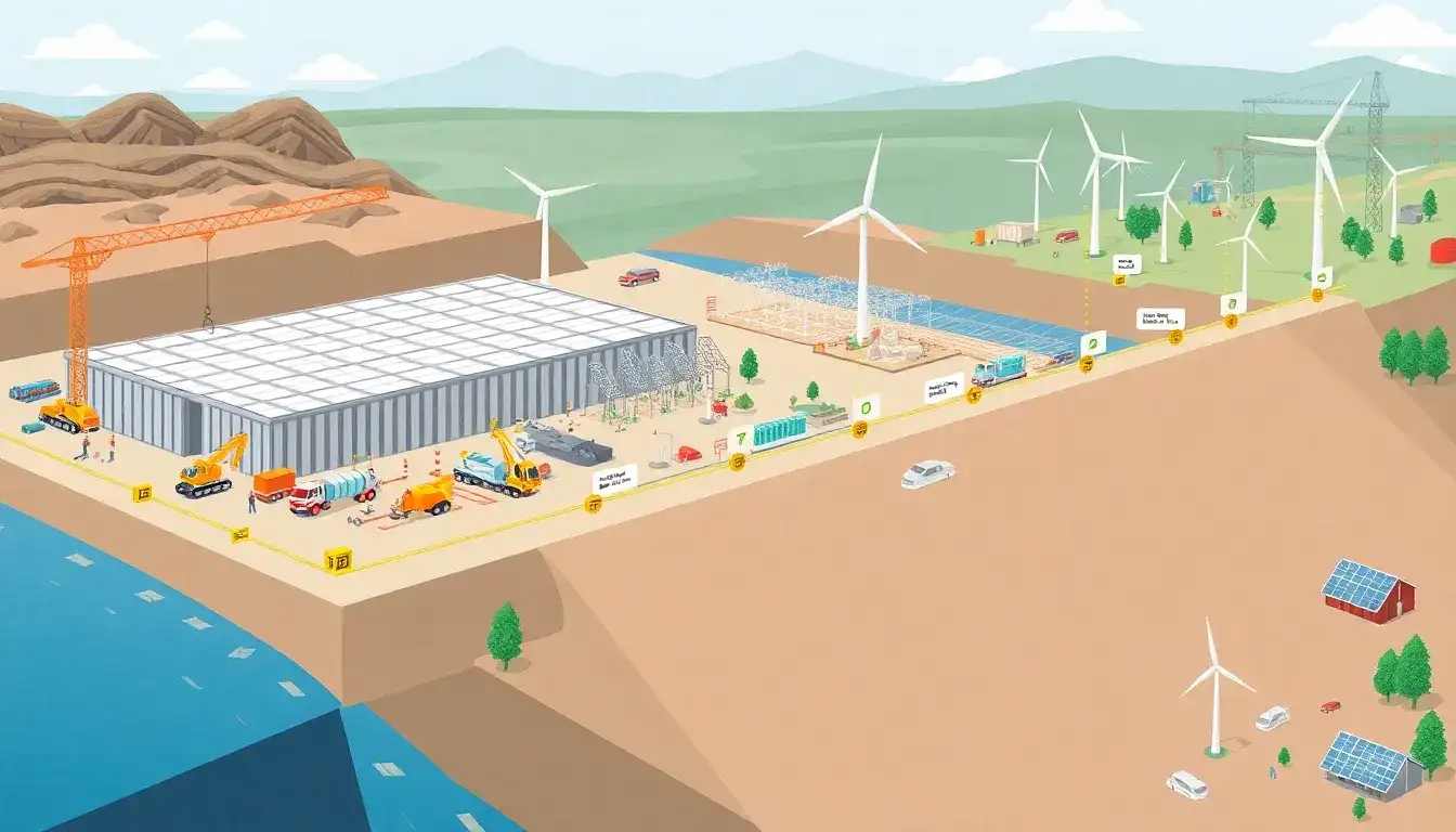How do permitting delays impact the timeline of utility-scale energy storage projects
