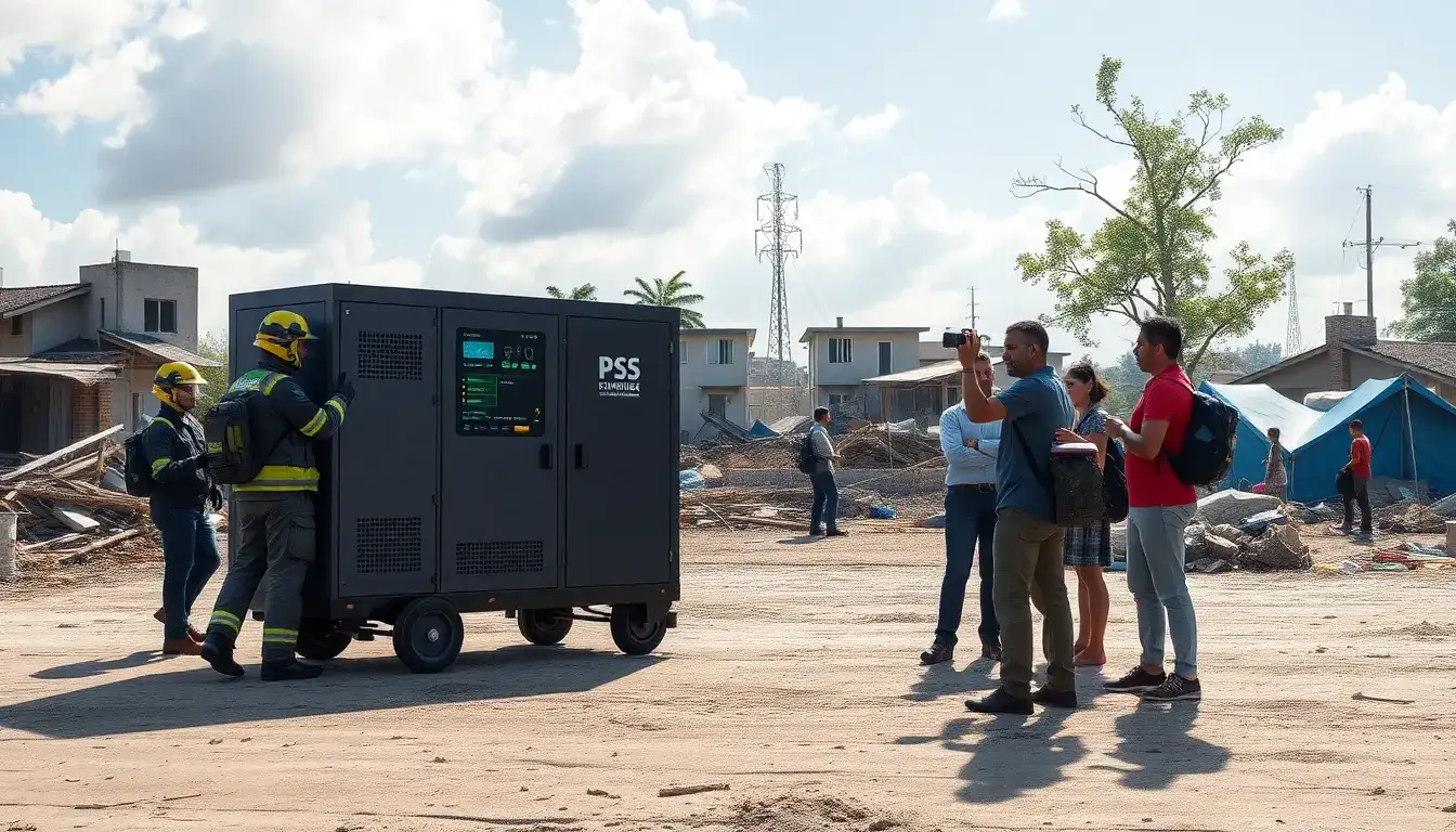 What role will mobile energy storage play in disaster recovery efforts