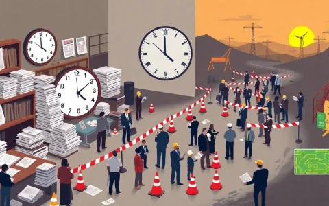 What are the main causes of permitting delays in energy storage projects