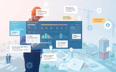 What role does project management software play in overcoming permitting challenges