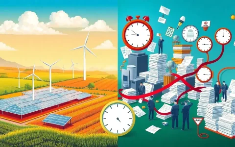 What are the main challenges in the current permitting process for clean energy projects