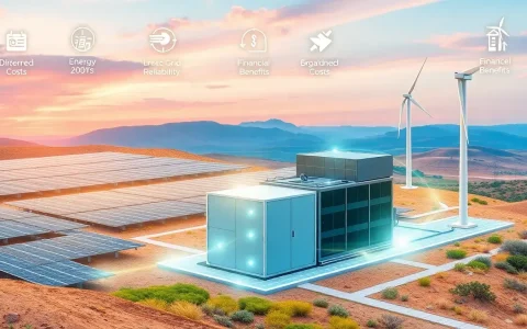 What are the main financial benefits of integrating utility-scale energy storage with renewable energy sources