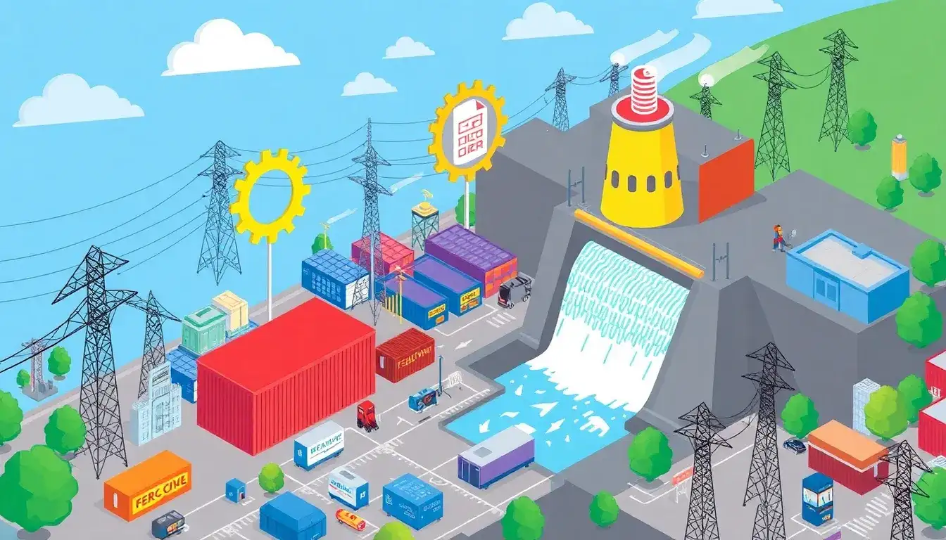 What role do FERC orders play in facilitating the participation of energy storage in markets