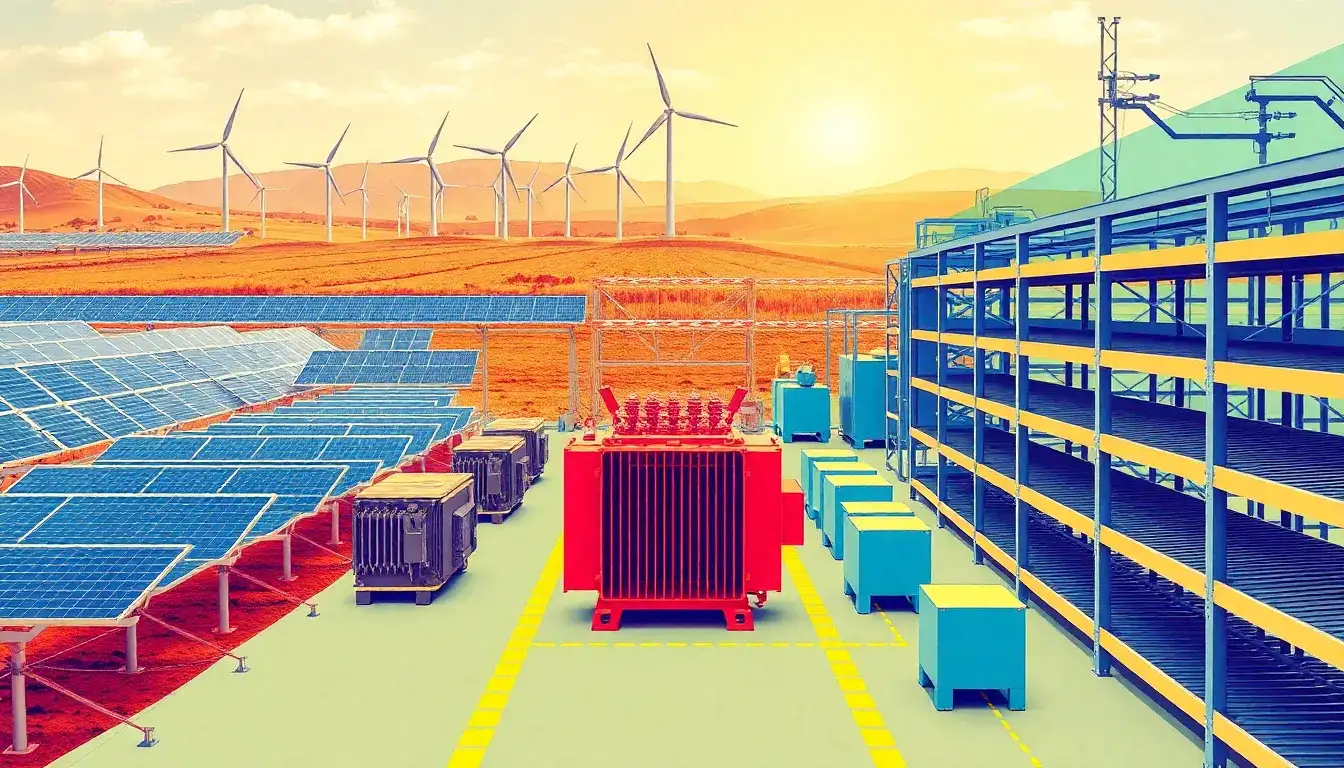 What are the main reasons for the shortage of transformers in the renewable energy sector