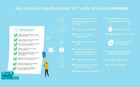 What are the key terms to include in a contract to ensure product quality for BESS