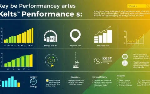 What are the key performance indicators to include in a BESS contract
