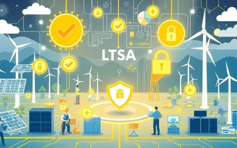What role does an LTSA play in ensuring BESS warranty obligations
