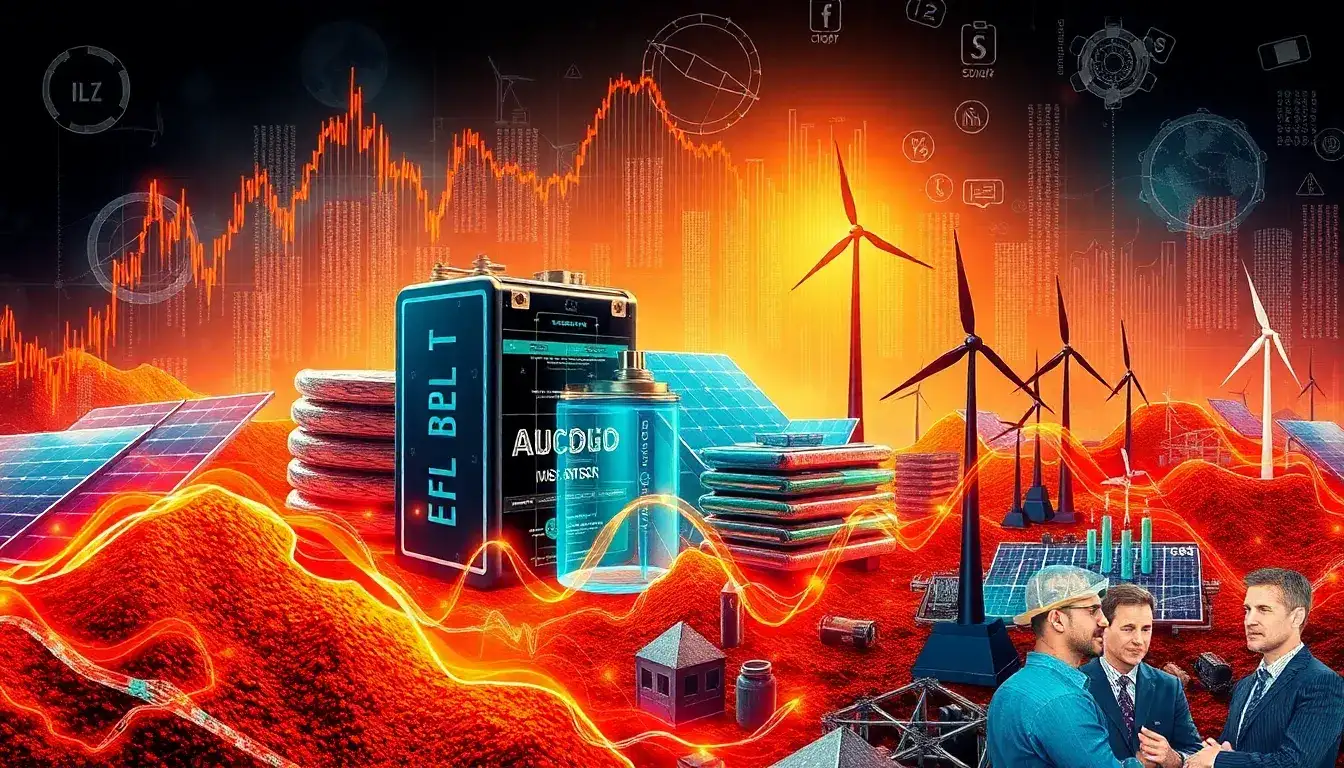 How do rising material costs influence the development of energy storage technologies