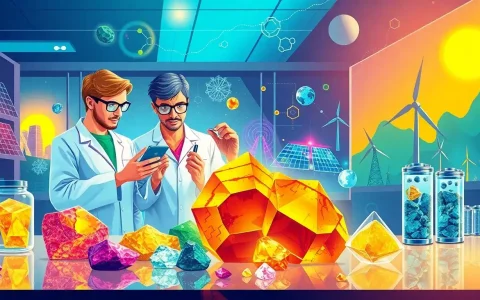What role do rare earth minerals play in the challenges of energy storage