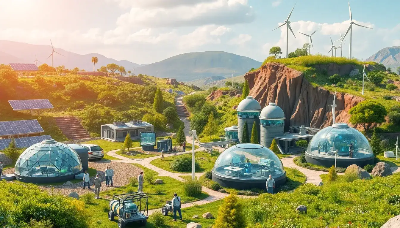 How can the demand for rare earth minerals be sustainably met