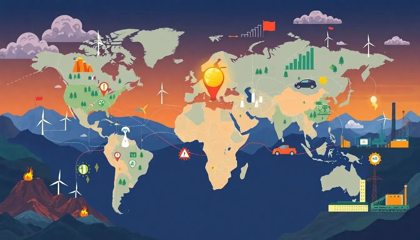 How does the supply chain volatility of rare earth minerals affect global energy policies