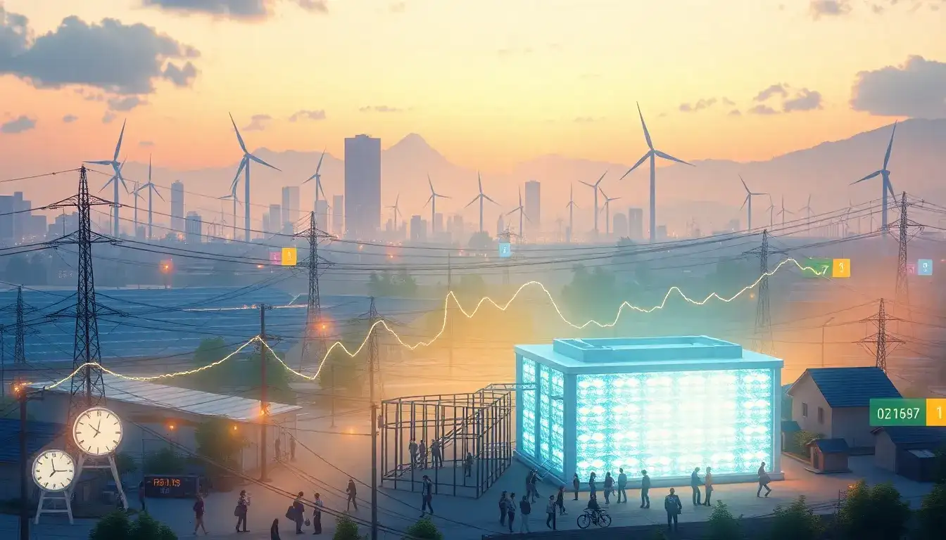 How do energy storage solutions impact electricity costs during peak hours