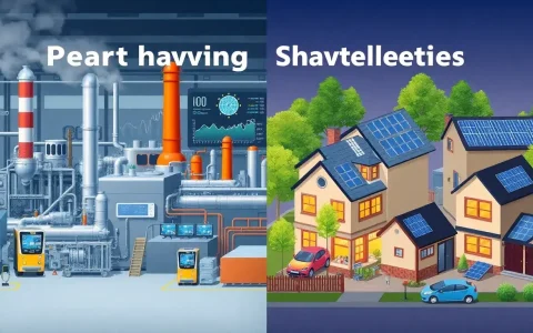 How do peak shaving strategies differ between industrial and residential sectors