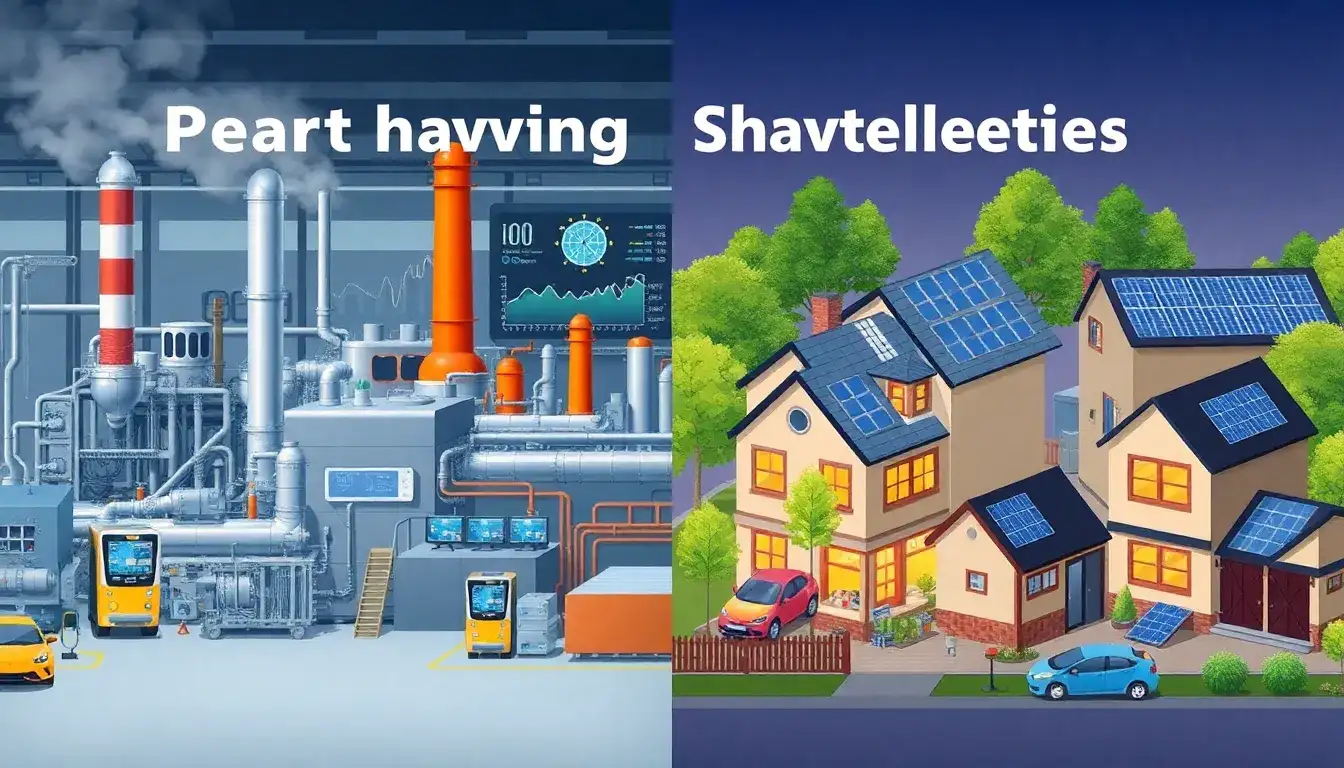 How do peak shaving strategies differ between industrial and residential sectors