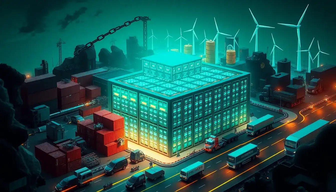 How do supply chain issues affect the cost and availability of energy storage solutions