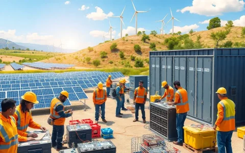 How does energy storage impact job creation in the renewable energy sector