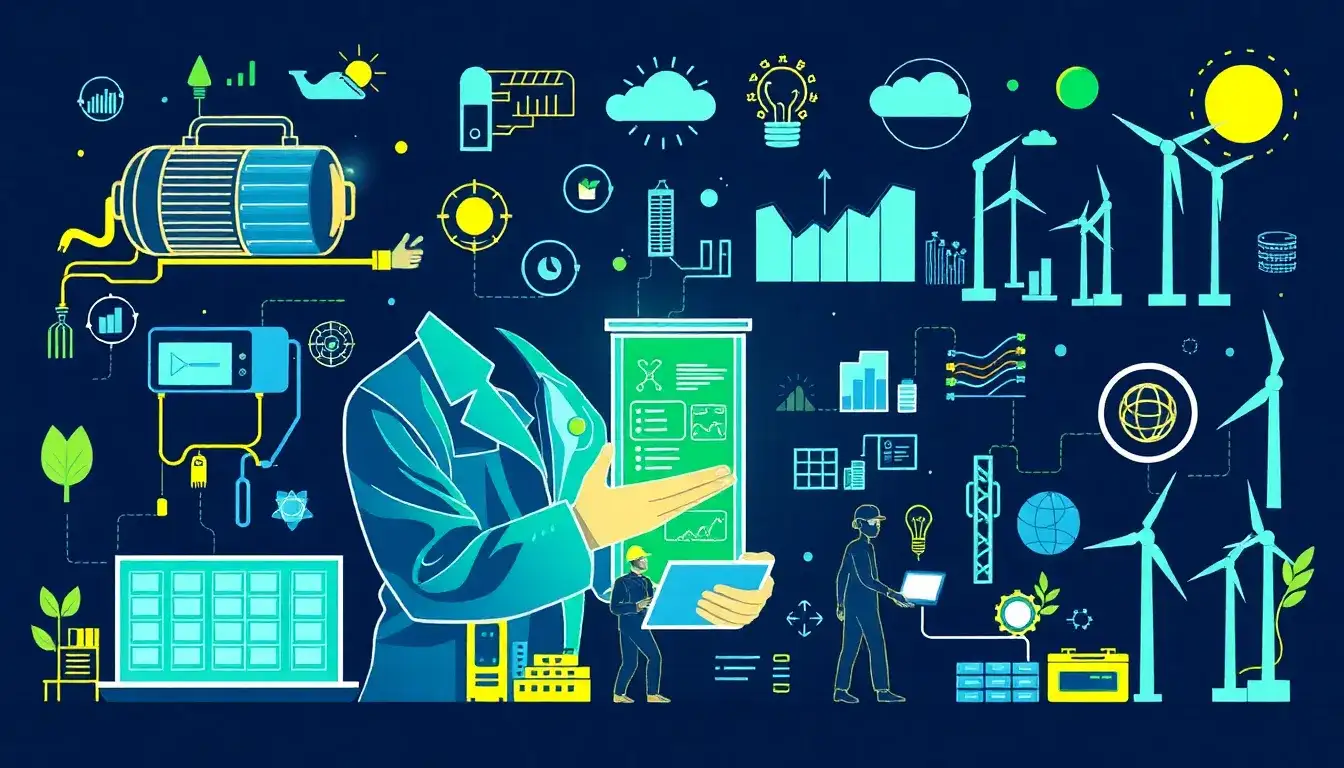 What skills are essential for a career in energy storage