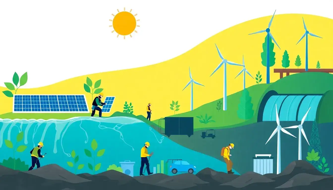 How does the demand for energy storage jobs compare to other clean energy sectors