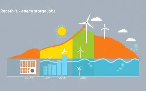 How does the growth of energy storage jobs compare to other renewable energy sectors