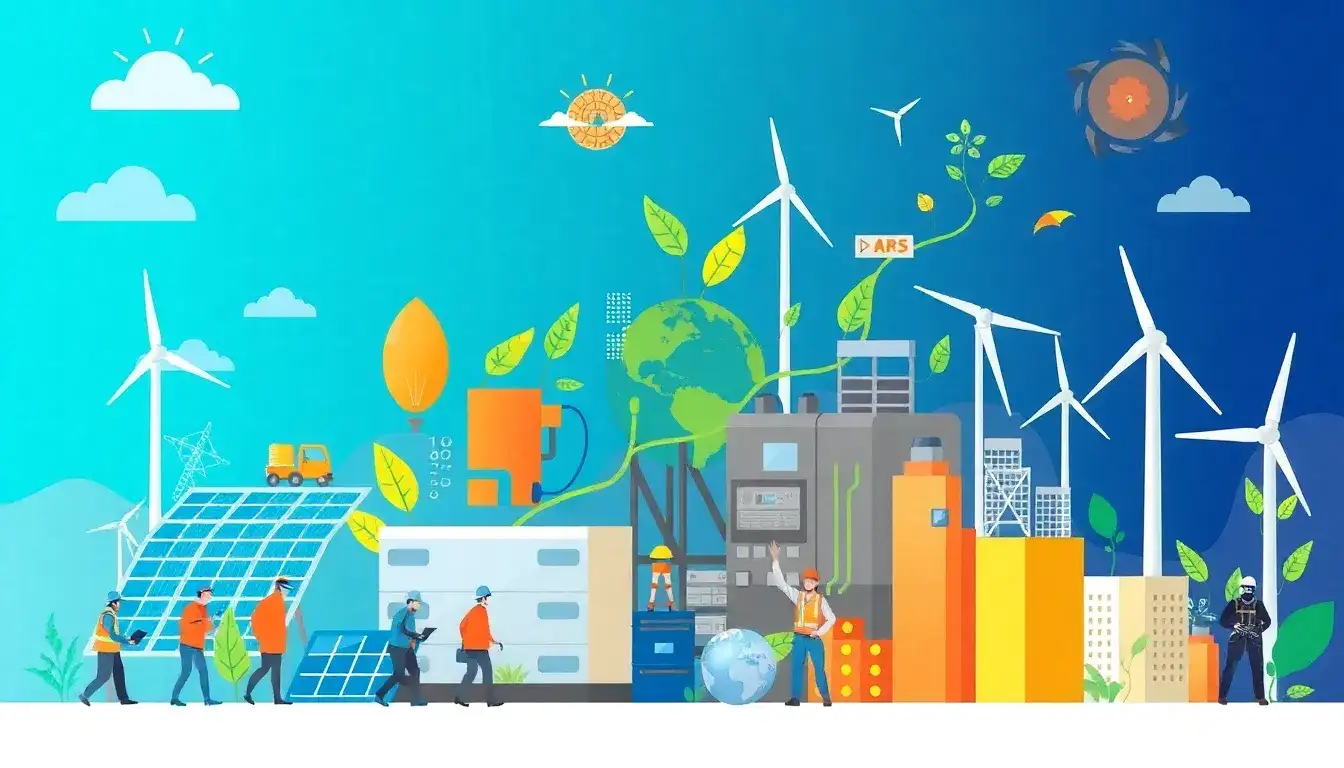 What are the main factors driving the growth of energy storage jobs