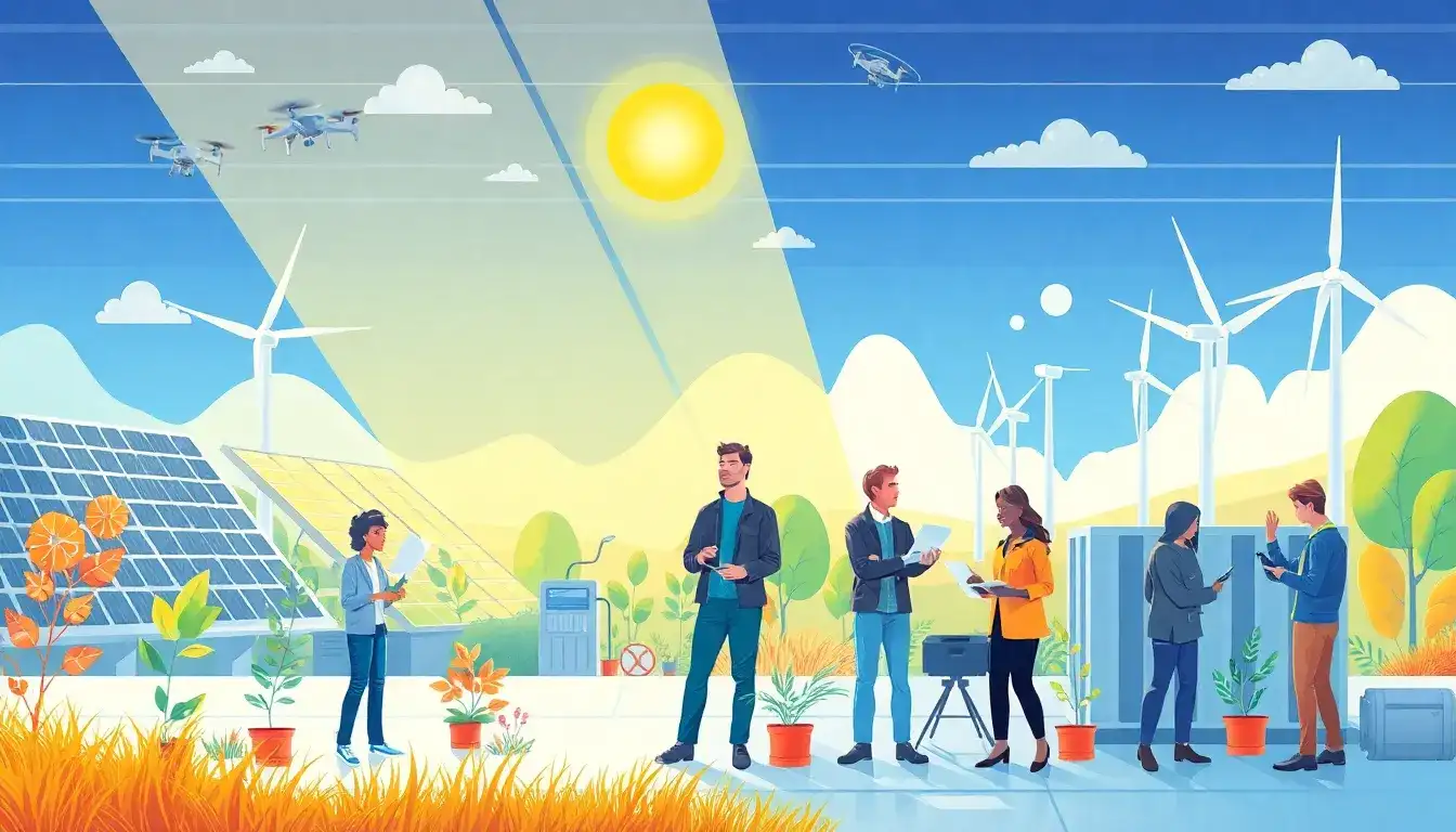 What are the top technical competencies for careers in renewable energy