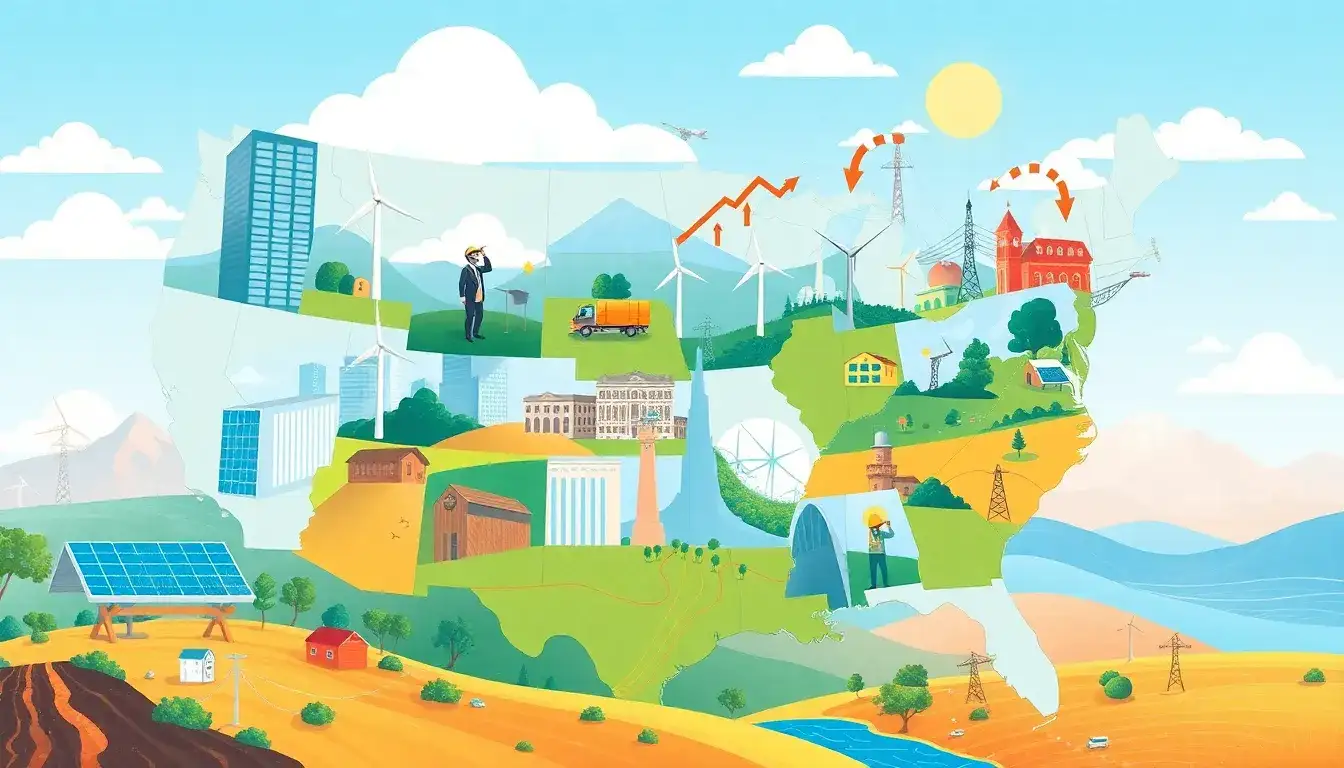 Which states have seen the fastest growth in energy storage jobs