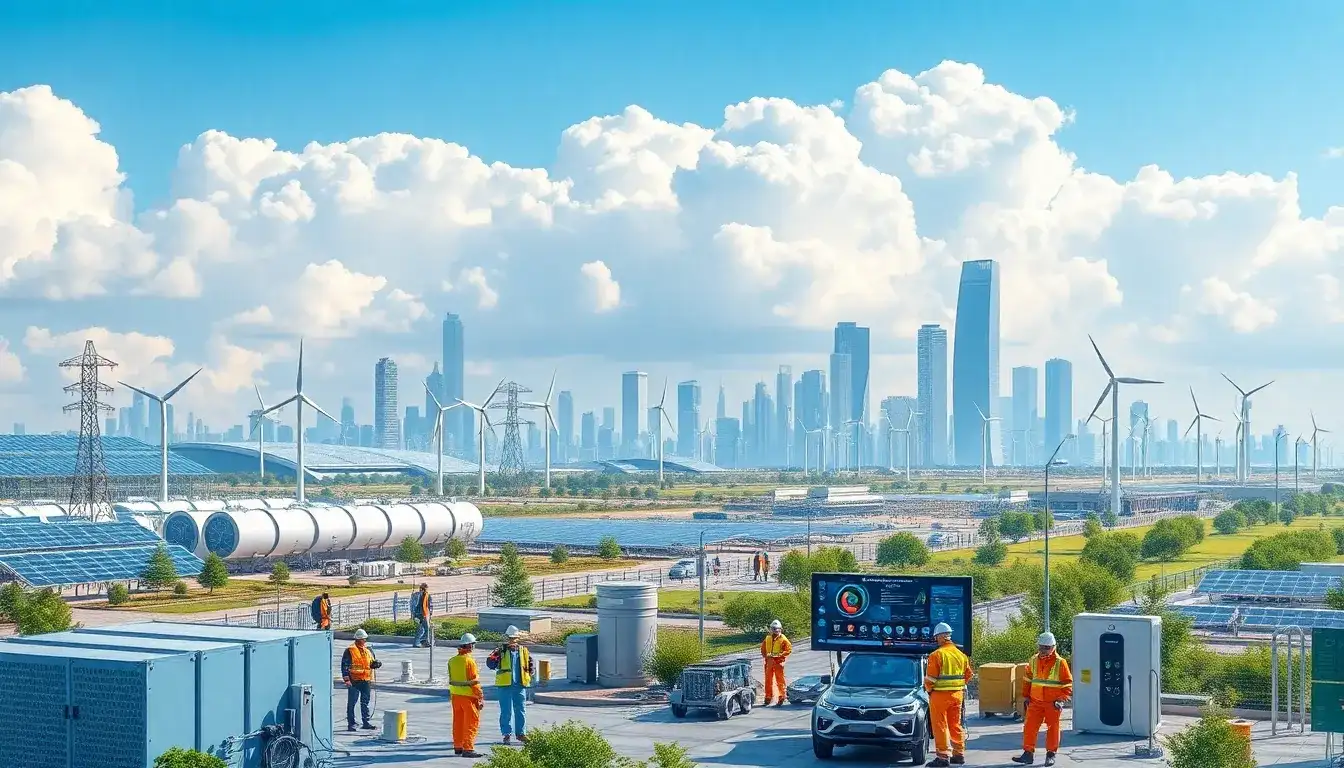 Are there specific cities within these states with high energy storage job opportunities