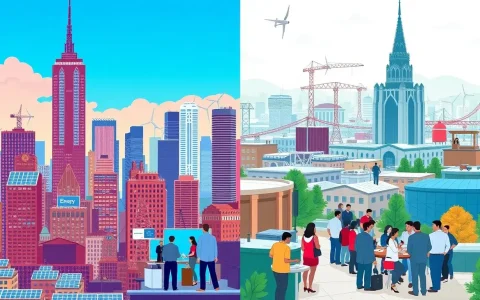 How do energy storage job opportunities in New York City compare to those in Albany