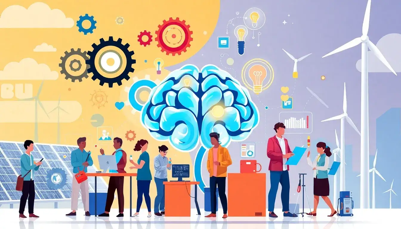 What are the top skills needed for energy storage jobs