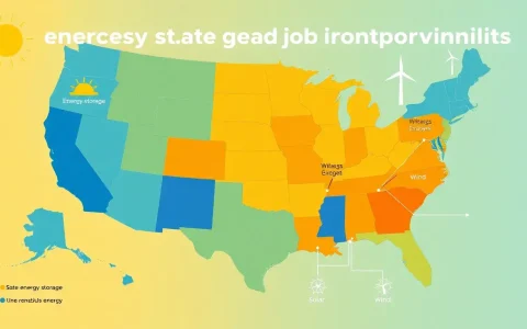 How do energy storage job opportunities compare to solar and wind jobs in these states