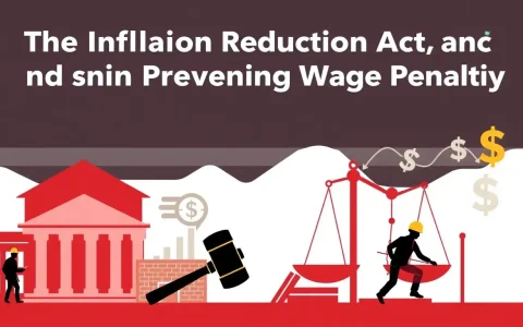 How does the Inflation Reduction Act impact prevailing wage penalties