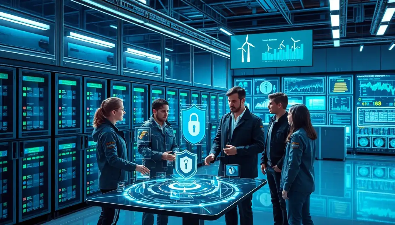 How important is cybersecurity in energy storage jobs