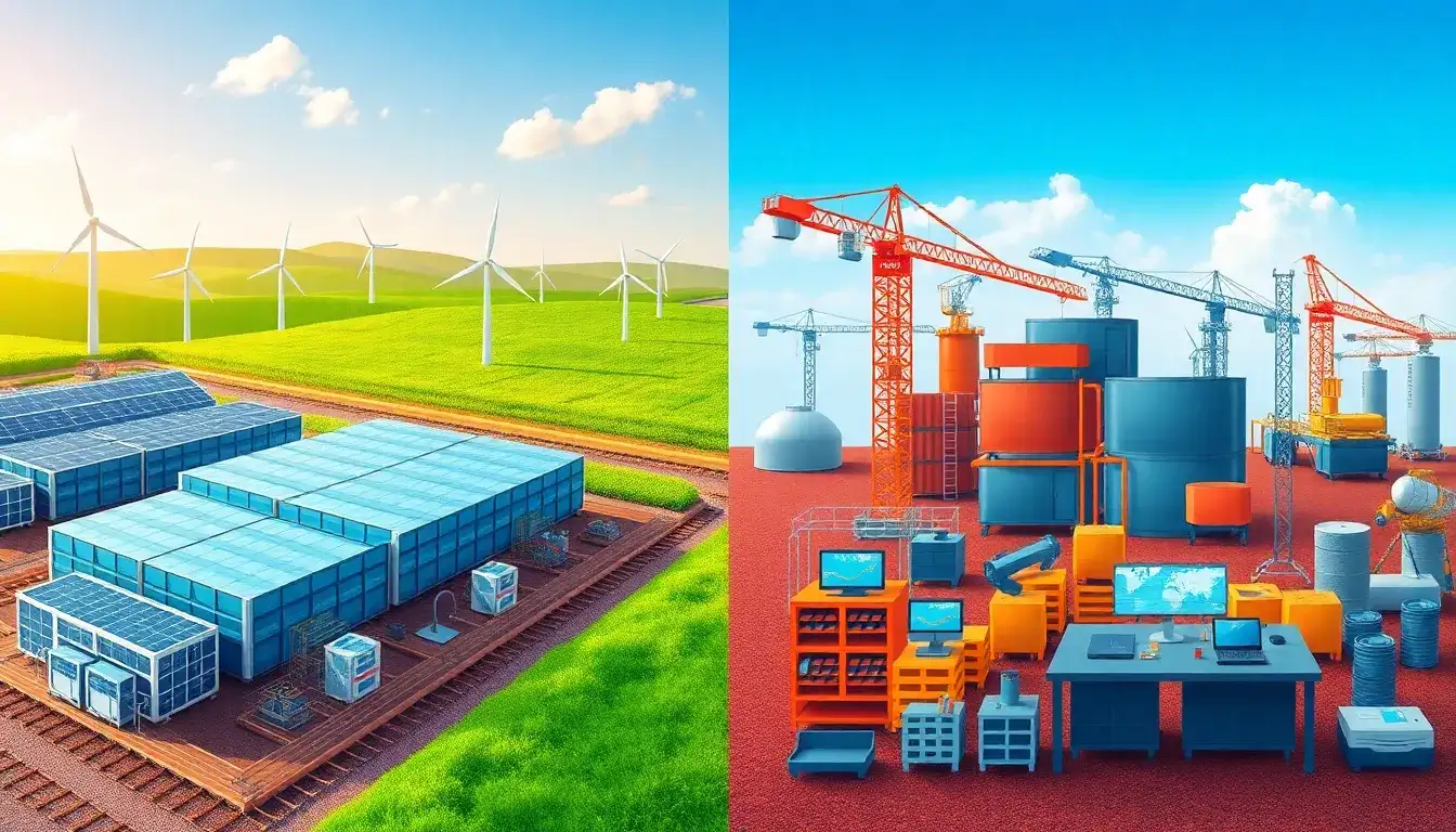 How does project management differ in energy storage compared to other industries