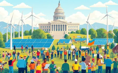 How do policy changes affect employment in the renewable energy sector