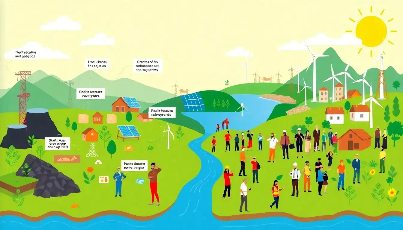 How do financial incentives impact job creation in the renewable energy sector