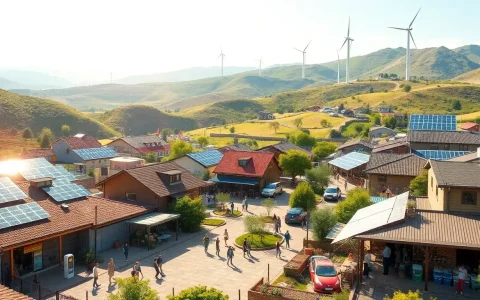 Are there any case studies showing the economic benefits of renewable energy projects in local communities