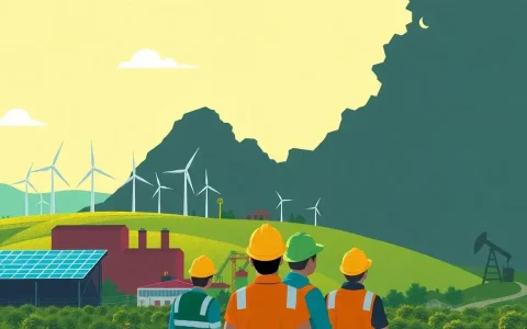 What are the potential downsides of green energy policies on employment