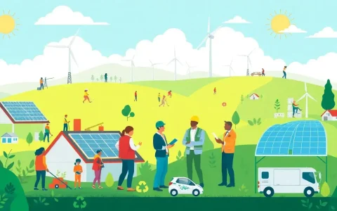 How do green energy policies impact job creation in the renewable energy sector