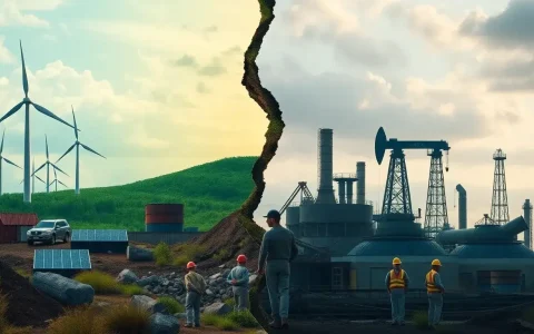 What are the potential negative effects of green energy policies on traditional industries