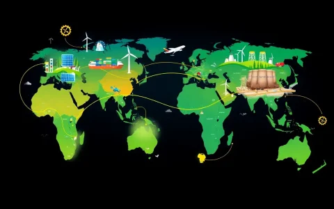 How do trade policies impact the global competitiveness of renewable energy technologies