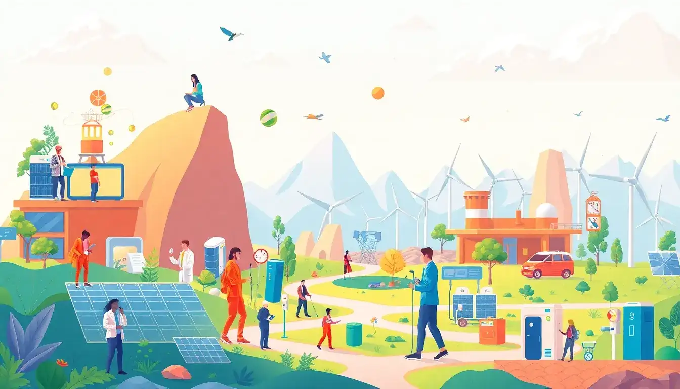 What are the emerging roles in the energy storage industry