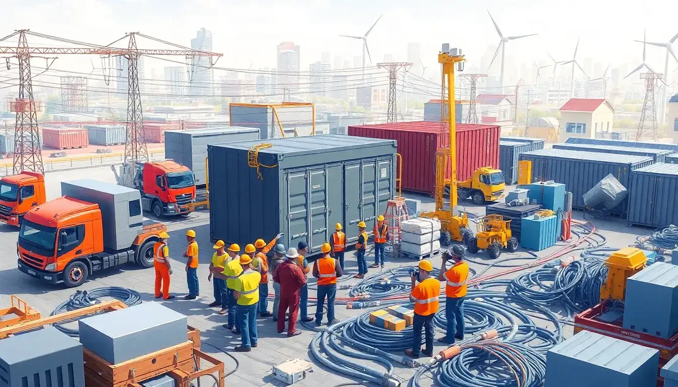 What are the common logistical challenges in deploying energy storage systems